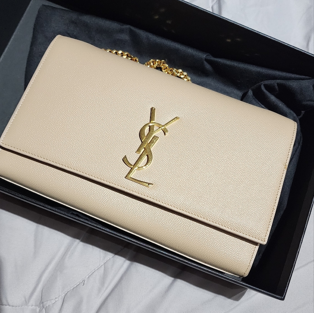 YSL Kate medium gold chain bag *Authentic*